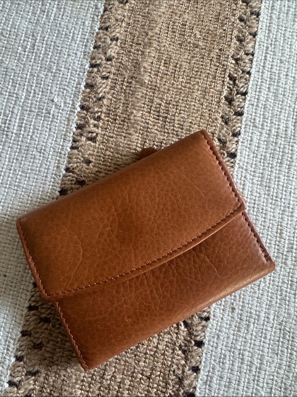 Rolf’s Compact Brown Leather Wallet